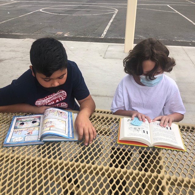 Students Enjoy Reading!