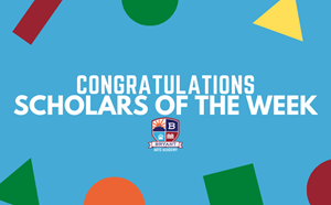 Scholars of the Week - May 11 - article thumnail image