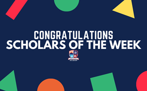 Scholars of the Week - May 26 - article thumnail image