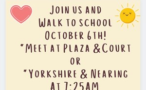Bryant's Walk to School Event - article thumnail image