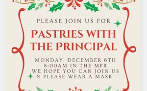 Pastries with the Principal - article thumnail image
