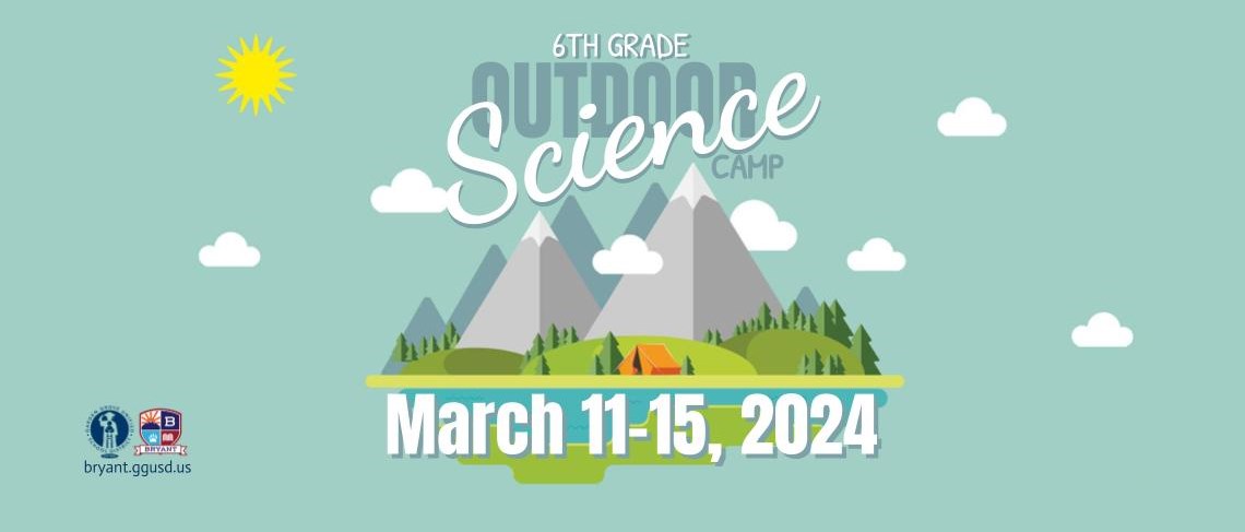 6th Grade Outdoor Science Camp | March 11-15, 2024