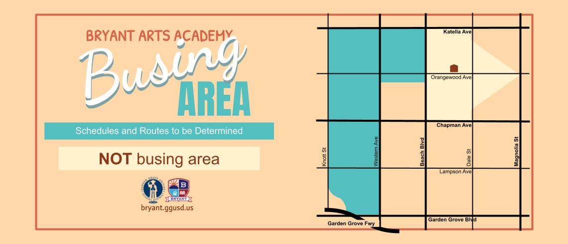 Bryant Arts Academy Busing Area